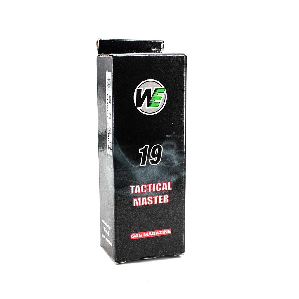CARGADOR PISTOLA GAS WE G-FORCE 19 NEGRO