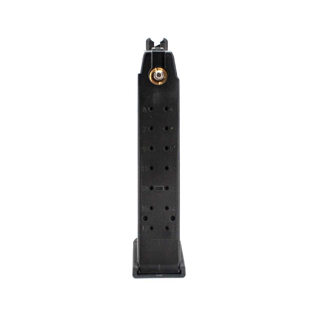 CARGADOR PISTOLA GAS WE G17 V5 NEGRO