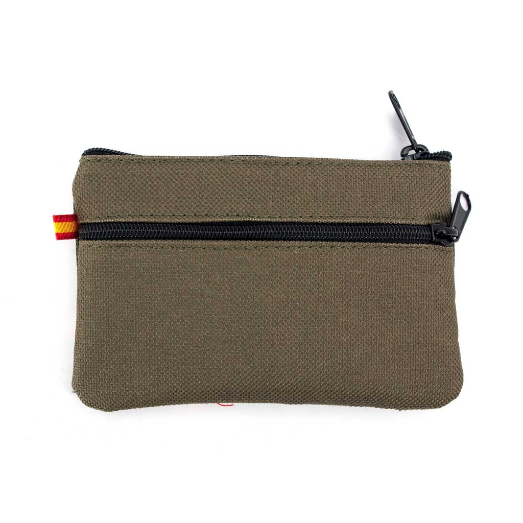 MONEDERO NYLON TIRA ESPAÑA LEGION VERDE