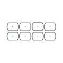 VISOR RED DOT THETA OPTICS OPEN REFLEX TAN