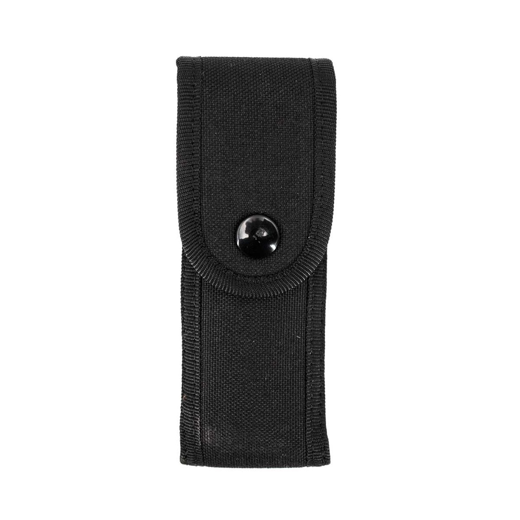 POUCH CARGADOR CORDURA C/TAPA NEGRO