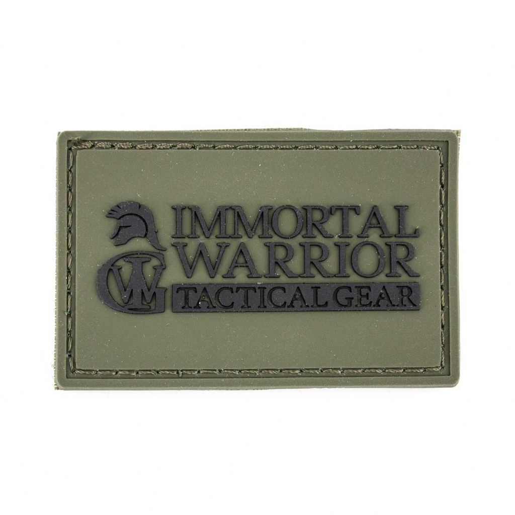 PARCHE PVC IMMORTAL WARRIOR VERDE