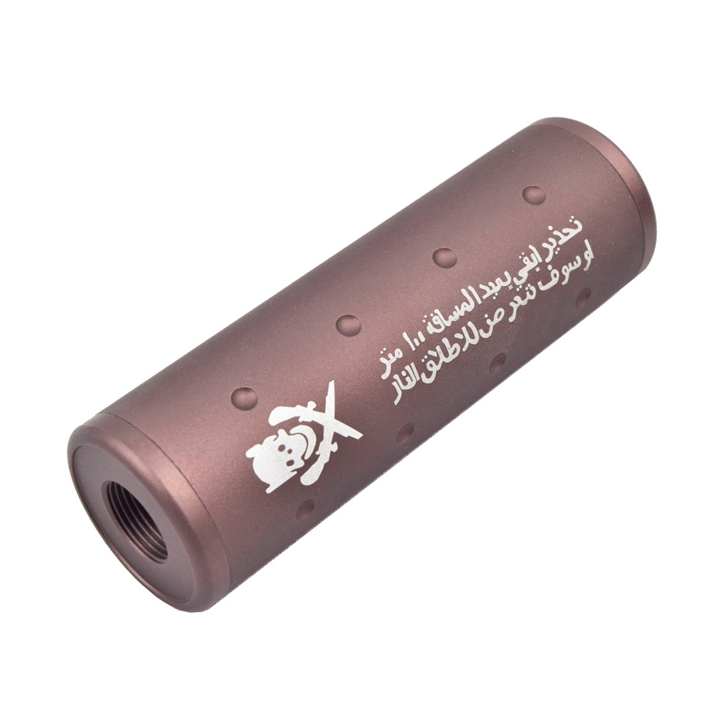 SILENCIADOR BIG DRAGON STUBBY 100MM TAN
