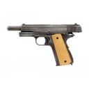 PISTOLA AW CUSTOM HI CAPA ABE FULL METAL NEGRA-TAN