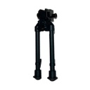 BIPODE SWISS ARMS PLEGABLE ALUMINIO NEGRO