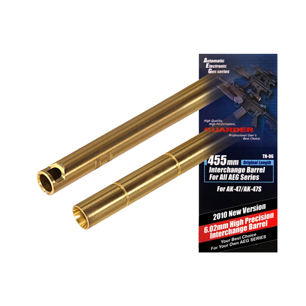 CAÑON FUSIL GUARDER 6.02 455MM DORADO