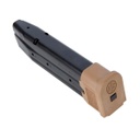 CARGADOR PISTOLA SIG SAUER P320 M17 GAS 21RDS TAN