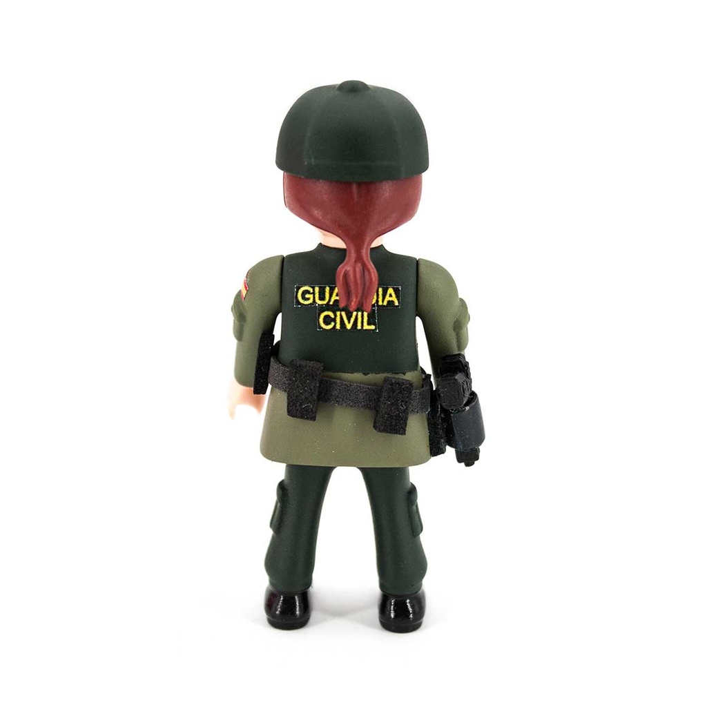 MUÑECO CUSTOM GUARDIA CIVIL SEGURIDAD MUJER