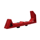 GRIP ANGULAR SWISS ARMS ALUMINIO M-LOK KEYMOD ROJO