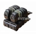 POUCH CARGADOR RIGIDO FMA M4/PISTOLA DOBLE MULTICAM BLACK