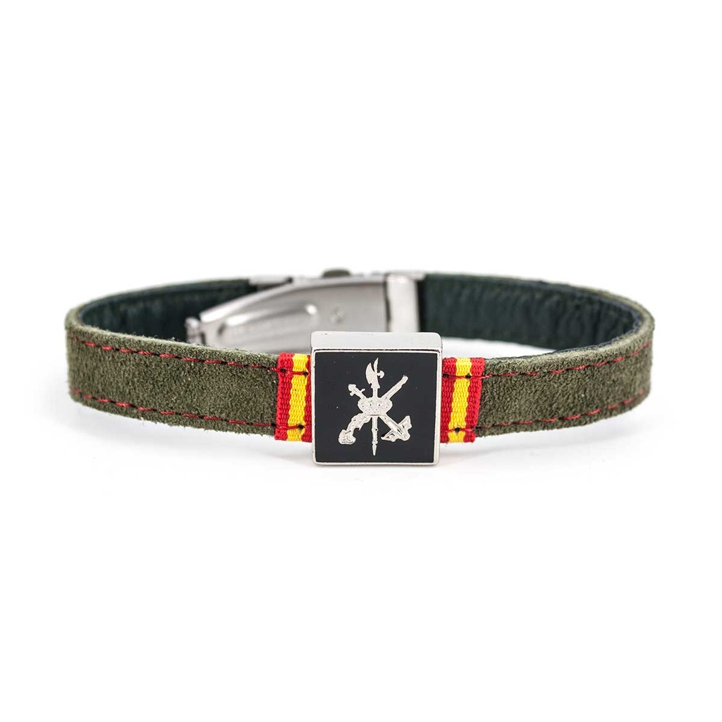 PULSERA LEGION CHAPA ESPAÑA SARGA