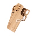 FUNDA PISTOLA RIGIDA FMA 1911 TAN