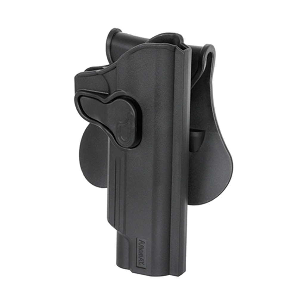 FUNDA PISTOLA RIGIDA AMOMAX 1911 NEGRA