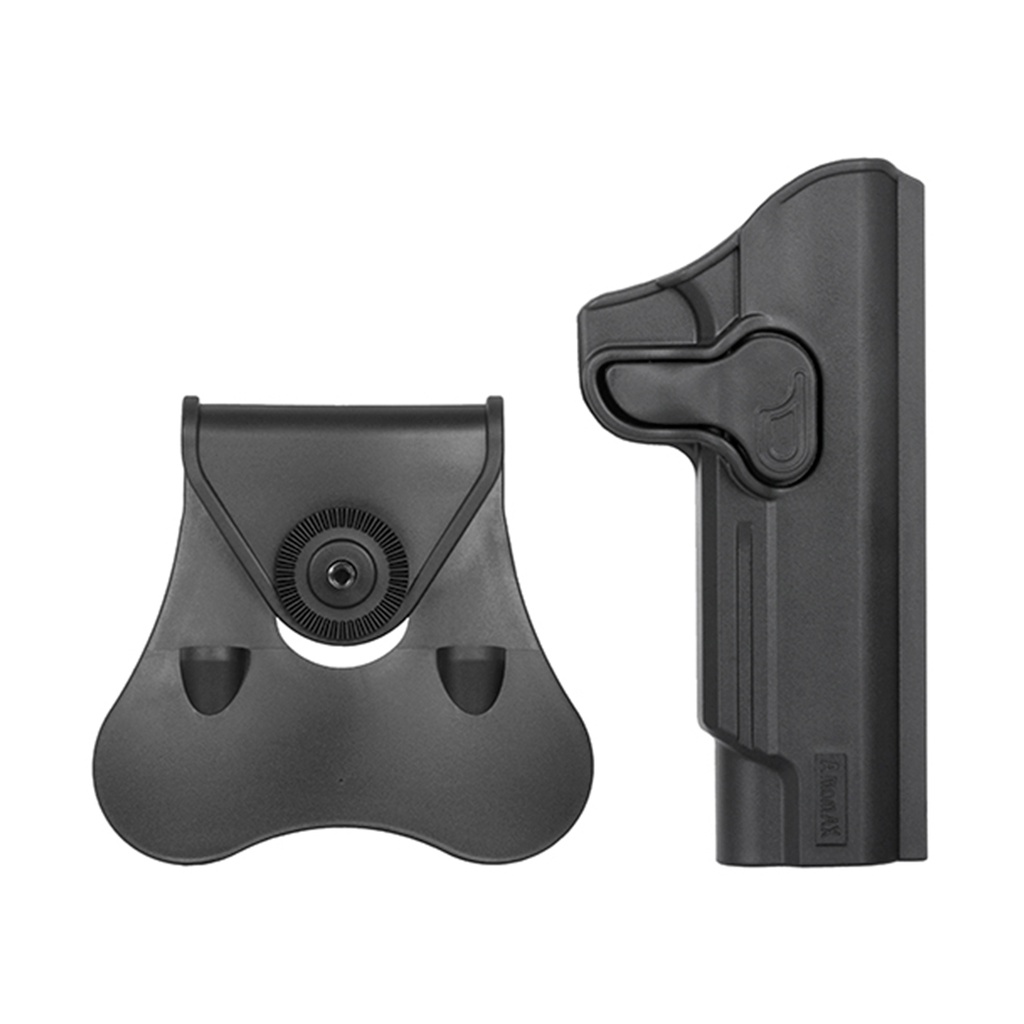 FUNDA PISTOLA RIGIDA AMOMAX 1911 NEGRA