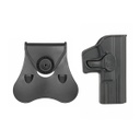 FUNDA PISTOLA RIGIDA AMOMAX GLOCK 19 NEGRA