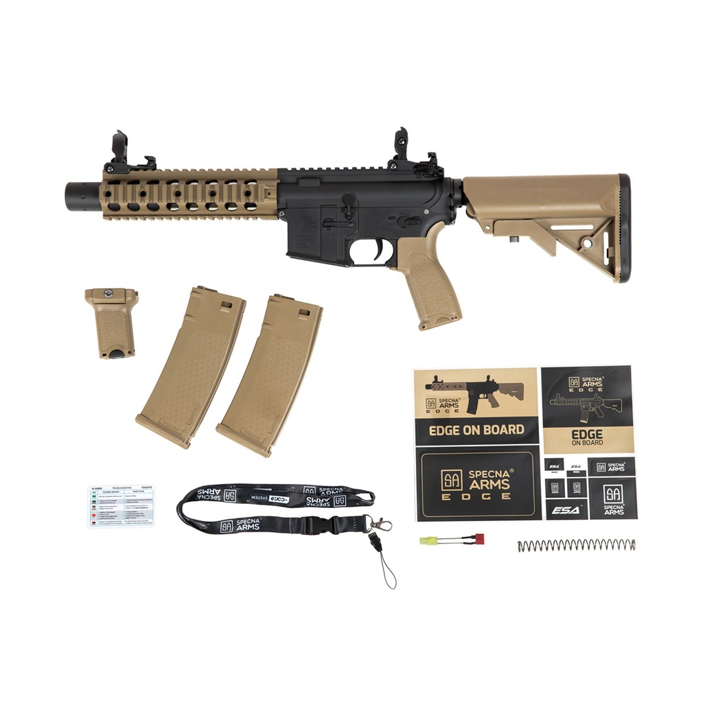 FUSIL SPECNA ARMS SA-E05 EDGE RRA CARBINE TAN-NEGRO