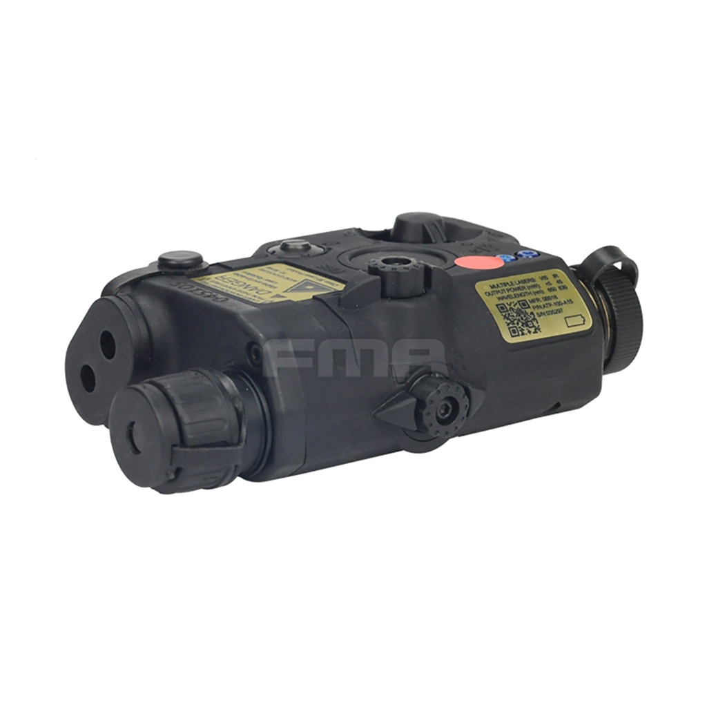 LASER ROJO FMA LINTERNA AN/PEQ-15 NEGRO