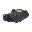 LASER ROJO FMA LINTERNA AN/PEQ-15 NEGRO