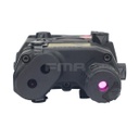 LASER ROJO FMA LINTERNA AN/PEQ-15 NEGRO