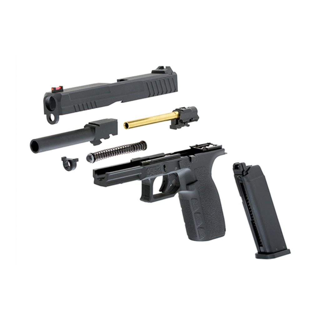PISTOLA KJW KP13 GAS/CO2 METALICA NEGRA