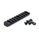 RAIL REFORZADO M-LOK PTS 9 SLOTS NEGRO