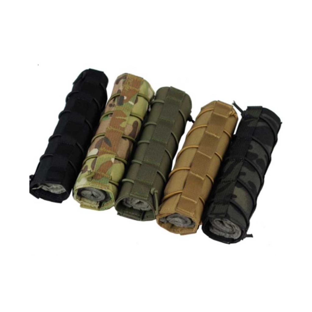FUNDA SILENCIADOR 17,5MM VERDE