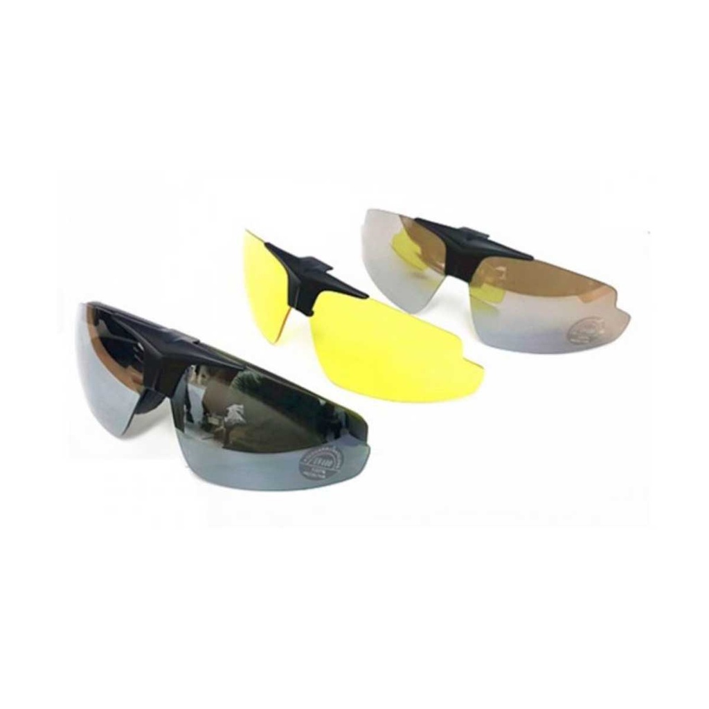 GAFA AIRSOFT LENTES INTERCAMBI. MA-121 NEGRA