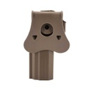 FUNDA PISTOLA RIGIDA AMOMAX DESERT EAGLE TAN