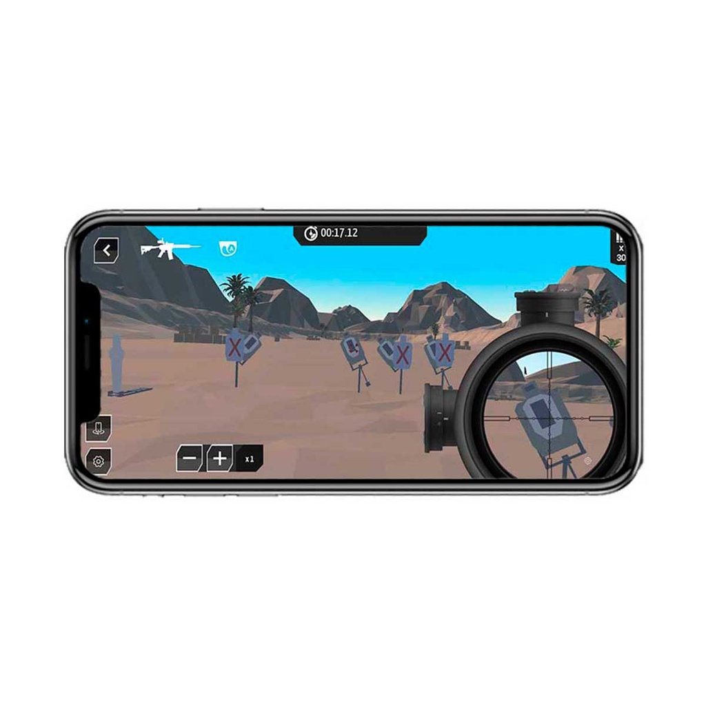 VISOR VIRTUAL SHOT PARA MOVIL NEGRO