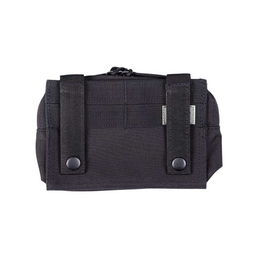 BOLSILLO MILTEC RECTANGULAR MOLLE VELCRO NEGRO