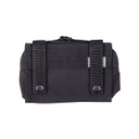 BOLSILLO MILTEC RECTANGULAR MOLLE VELCRO NEGRO