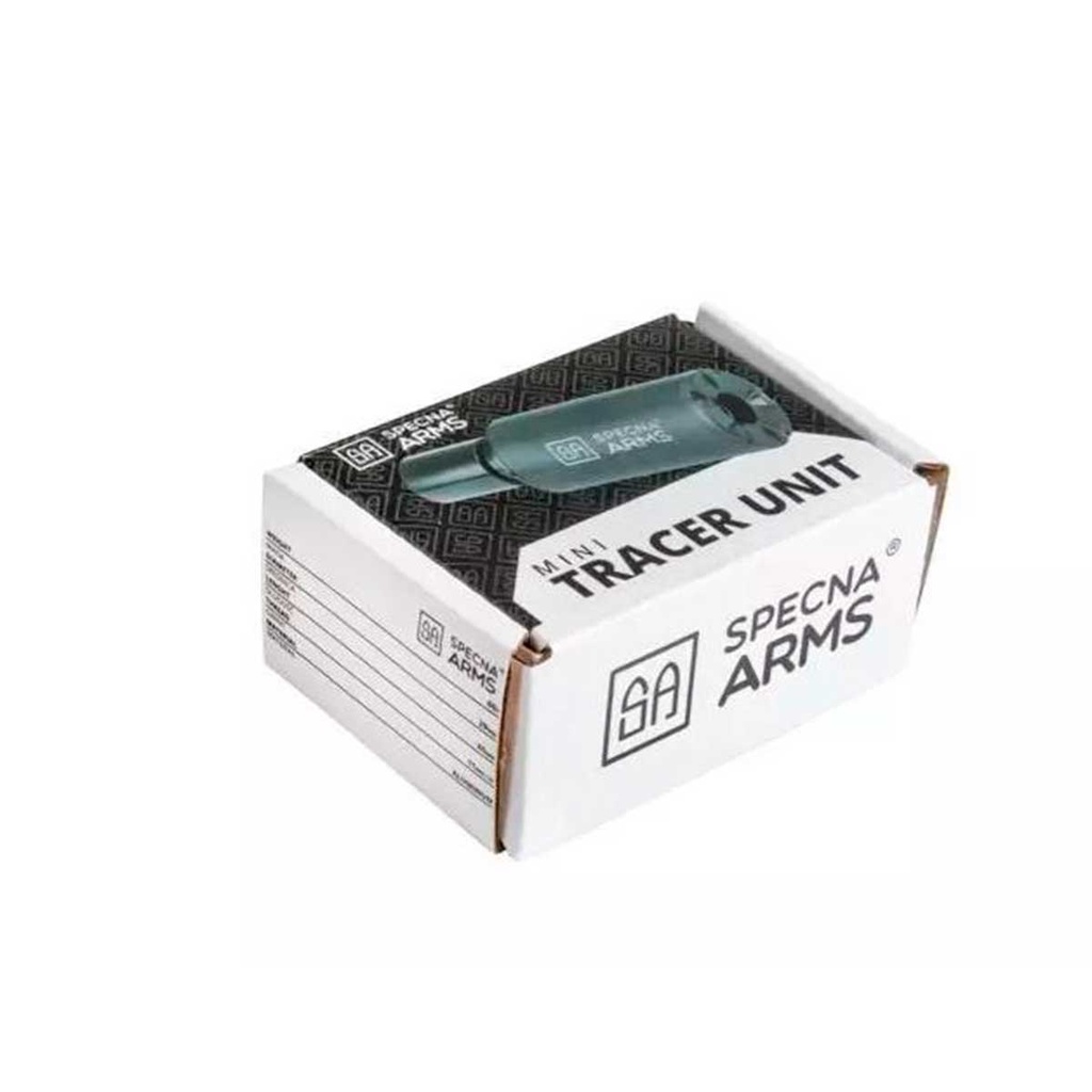 MINI SILENCIADOR TRAZADOR SPECNA ARMS MTU NEGRO