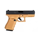 PISTOLA WE G19 V4 FULL METAL TAN