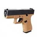 PISTOLA WE G19 V4 FULL METAL TAN