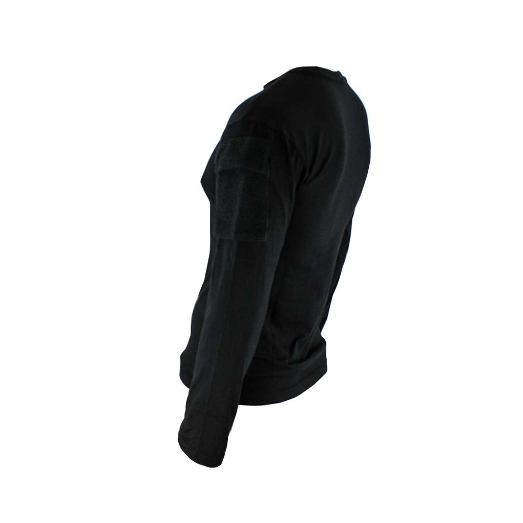 CAMISETA TACTICA FORAVENTURE M/LARGA NEGRA