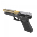 CAÑON EXTERNO ROSCADO LAYLAX/NINE BALL GLOCK 17 UMAREX NON RECOILING DORADO