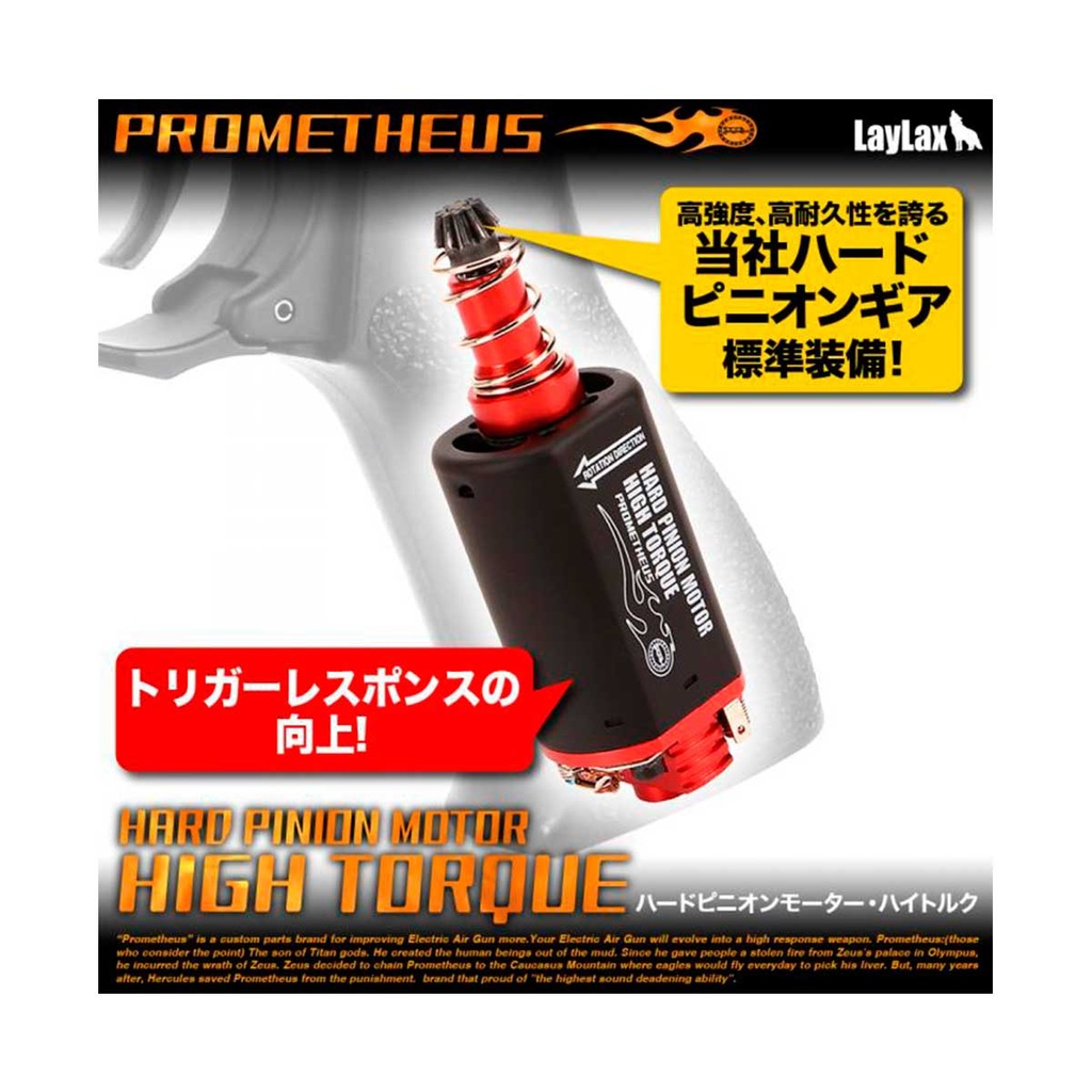 MOTOR HIGH TORQUE PROMETHEUS NEGRO/ROJO