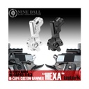 MARTILLO CUSTOM HEXA HI-CAPA LAYLAX/NINE BALL PLATA