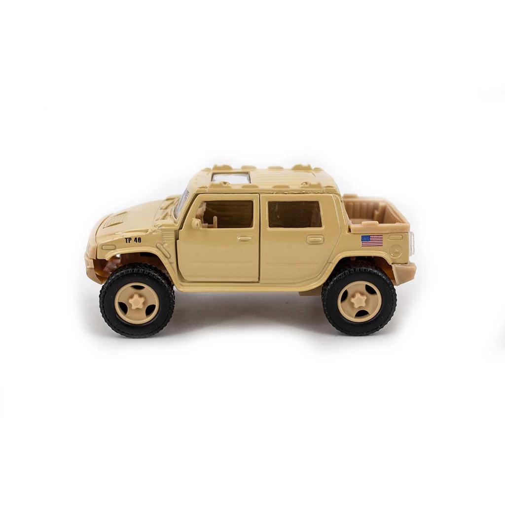 VEHICULO MILITAR HUMMER TAN