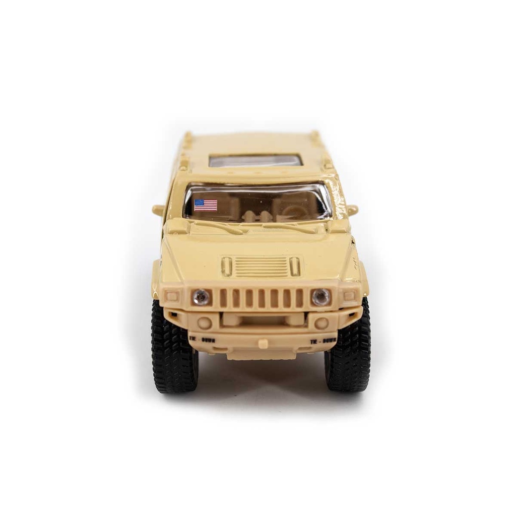 VEHICULO MILITAR HUMMER TAN