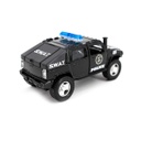 HUMMER SWAT POLICE NEGRO