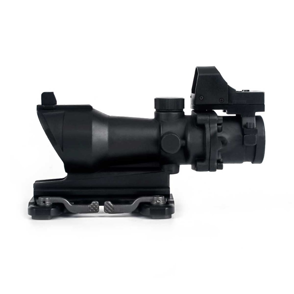 VISOR AIM-O ESTILO ACOG 4X32 QD C/RED DOT NEGRO