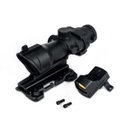 VISOR AIM-O ESTILO ACOG 4X32 QD C/RED DOT NEGRO