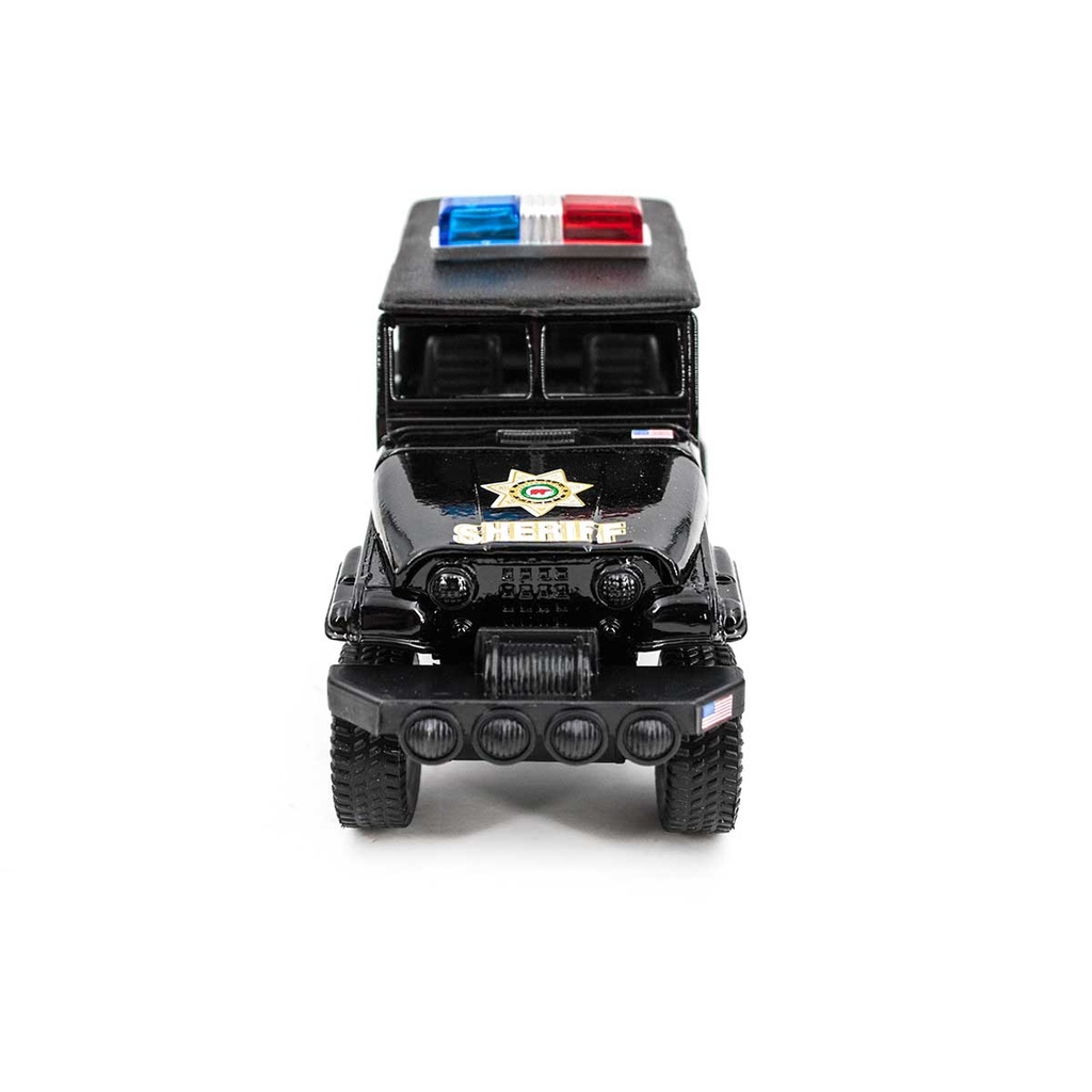 COCHE SHERIFF POLICIA AMERICANA 4 X 4 NEGRO