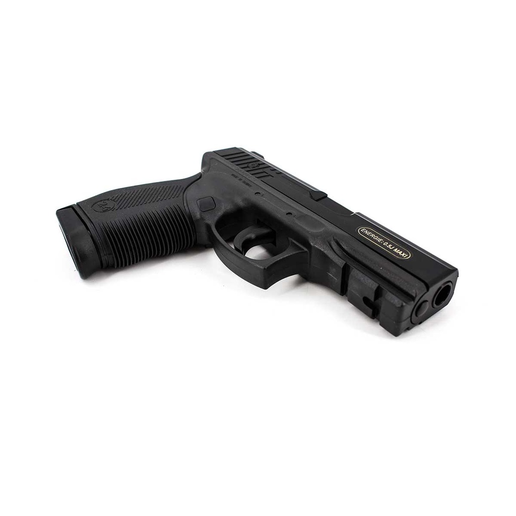 PISTOLA CYBERGUN 24/7 BAX SPRING NEGRO