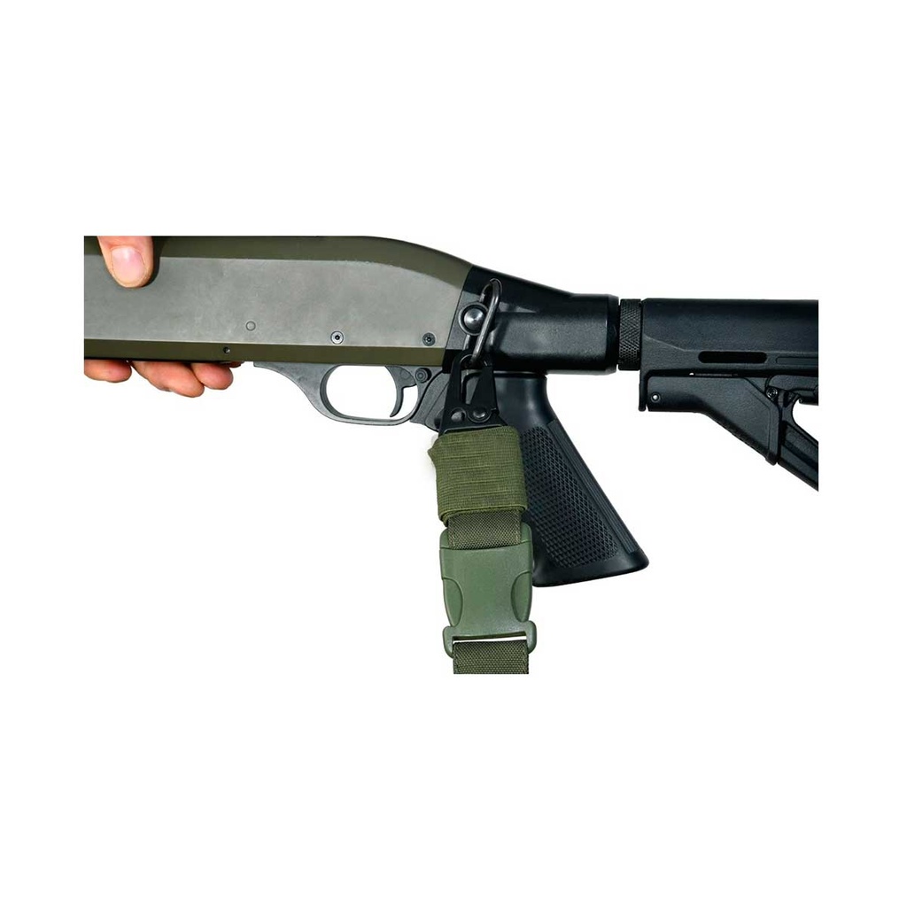 CORREA FUSIL DELTA TACTICS 1 PUNTO EXTRACCION RAPIDA VERDE