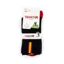 CALCETIN YANOIR BANDERA PACK 3 UND.ESPAÑA NEGRO