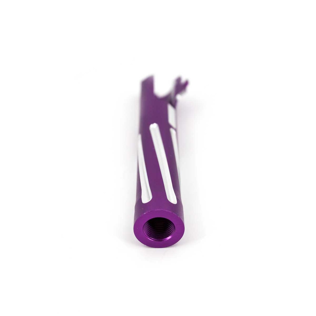 CAÑON EXTERNO TORNADO DUAL HI-CAPA 4.3 UNISOFT MORADO/PLATA