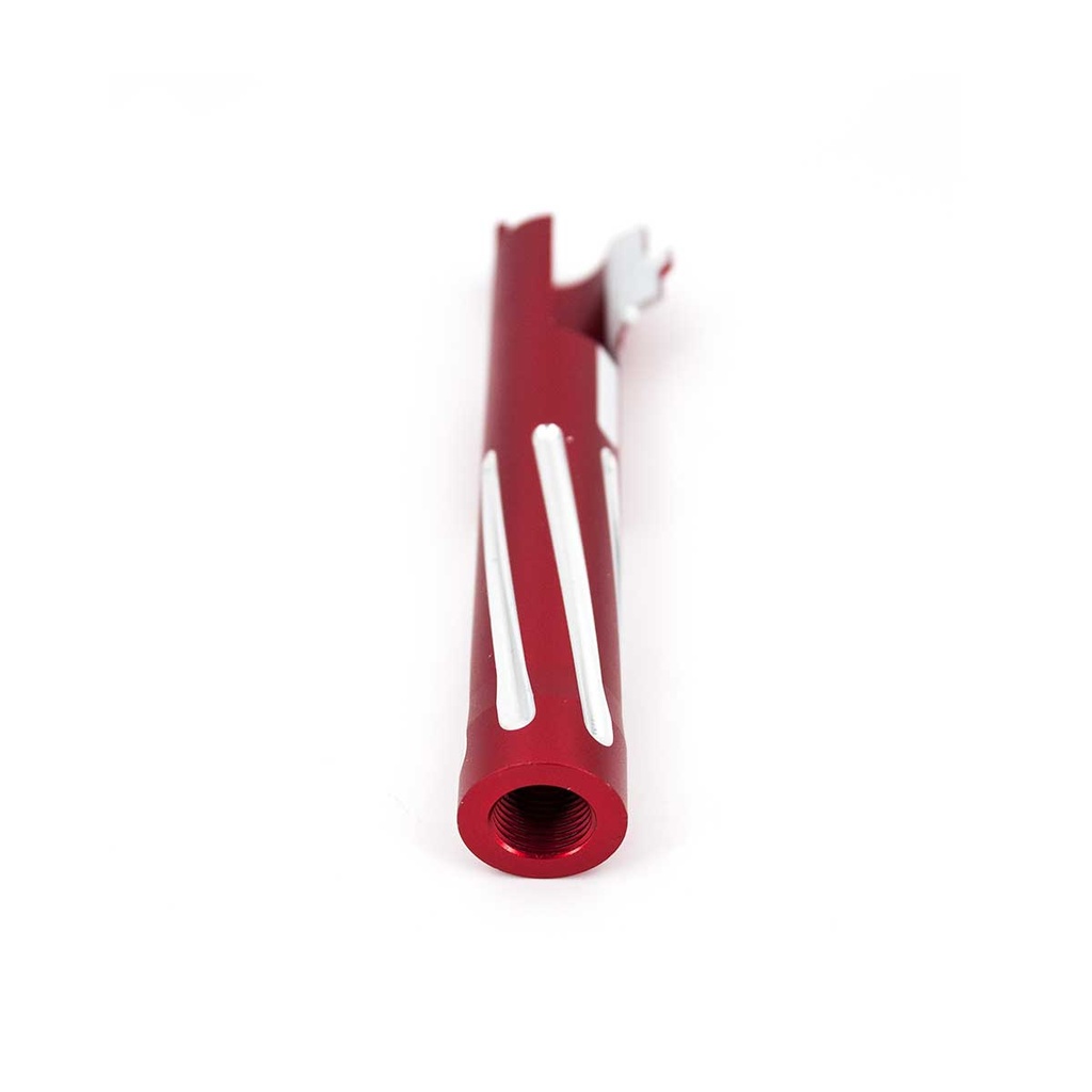 CAÑON EXTERNO TORNADO DUAL HI-CAPA 4.3 UNISOFT ROJO/PLATA