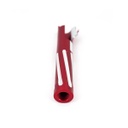 CAÑON EXTERNO TORNADO DUAL HI-CAPA 4.3 UNISOFT ROJO/PLATA